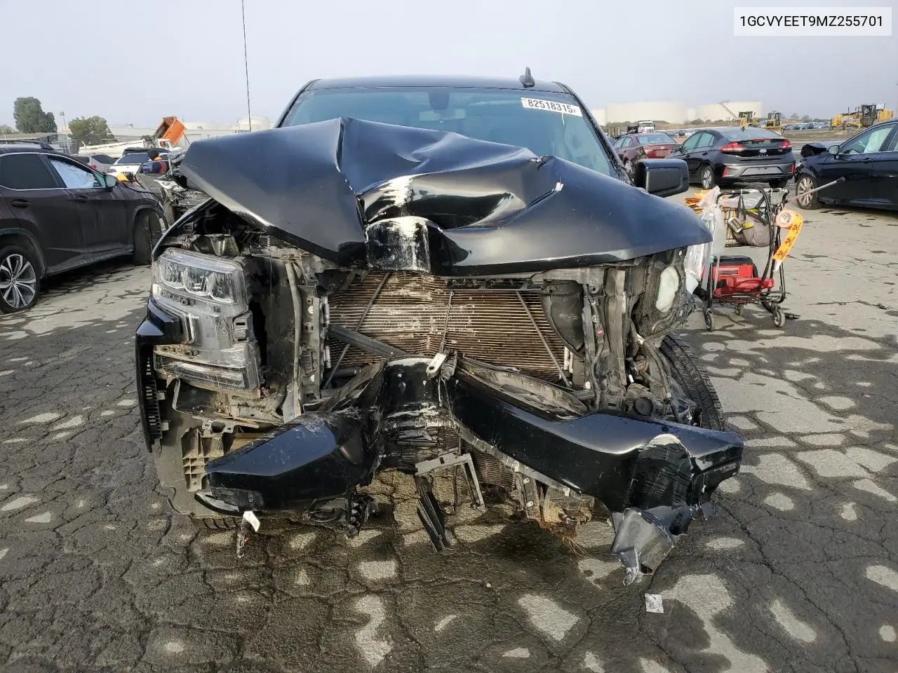 1GCVYEET9MZ255701 2021 Chevrolet Silverado K1500 Rst