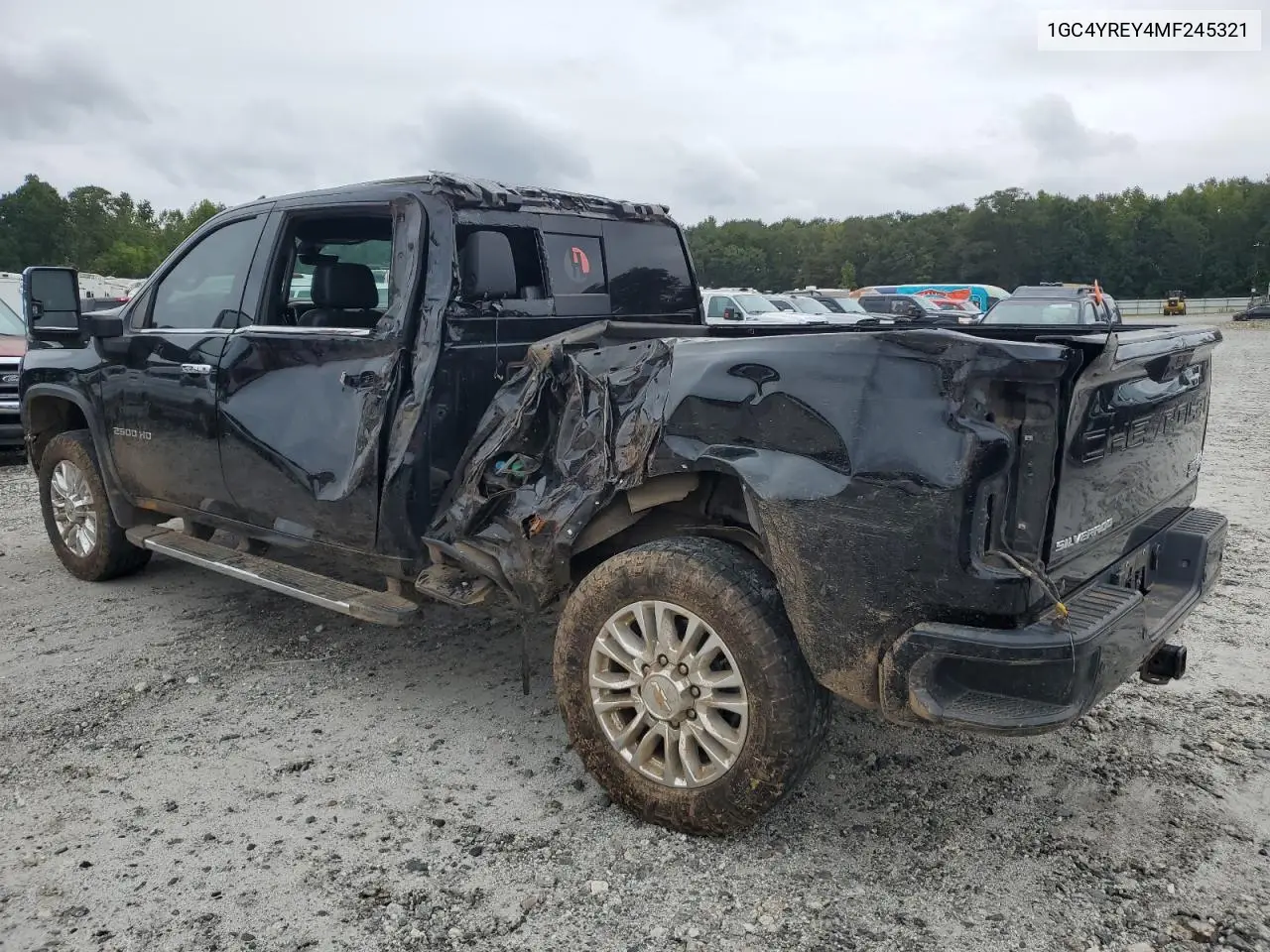 1GC4YREY4MF245321 2021 Chevrolet Silverado K2500 High Country