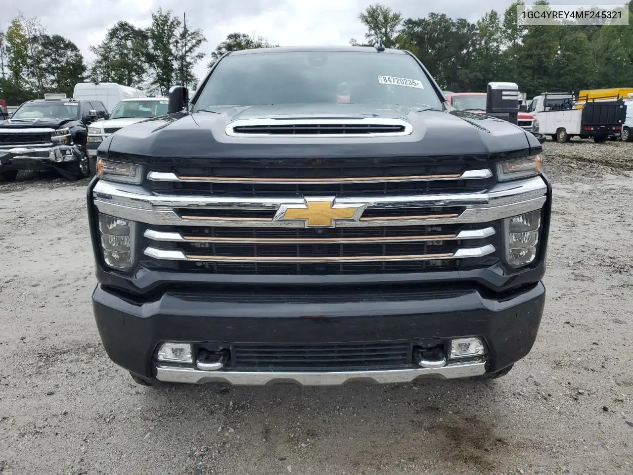 1GC4YREY4MF245321 2021 Chevrolet Silverado K2500 High Country