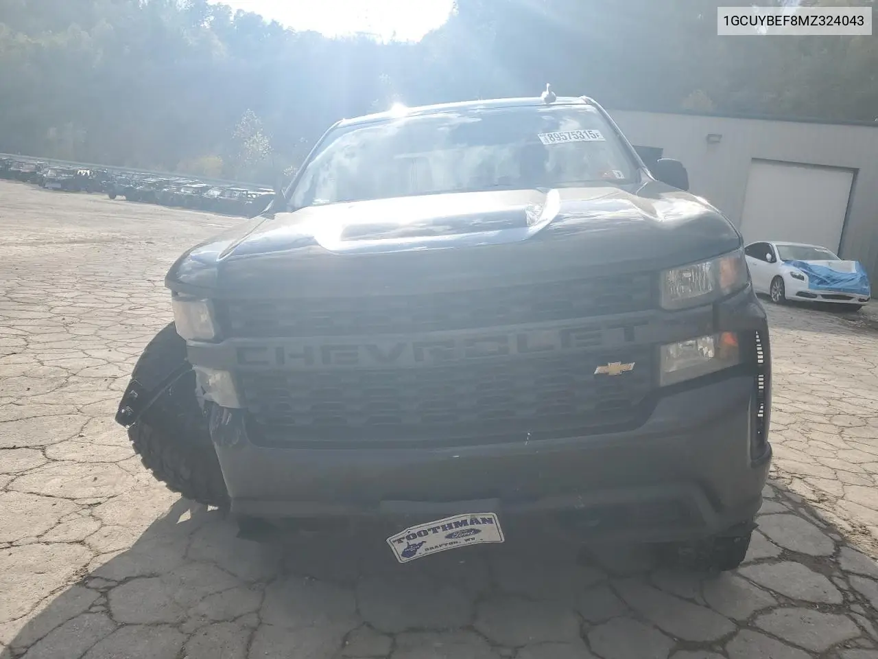 1GCUYBEF8MZ324043 2021 Chevrolet Silverado K1500 Custom