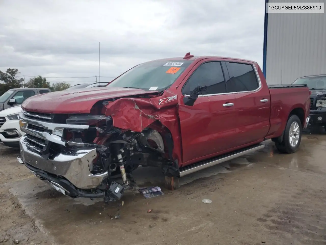 1GCUYGEL5MZ386910 2021 Chevrolet Silverado K1500 Ltz