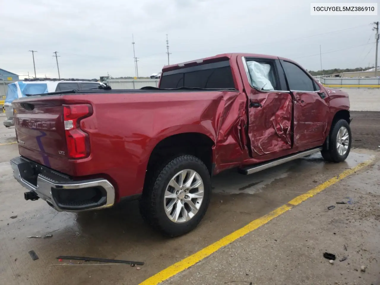 1GCUYGEL5MZ386910 2021 Chevrolet Silverado K1500 Ltz