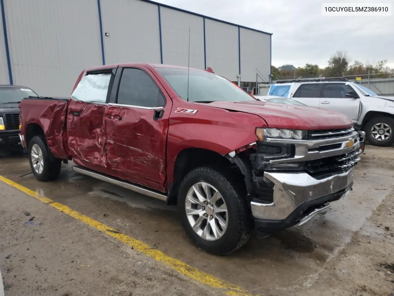 1GCUYGEL5MZ386910 2021 Chevrolet Silverado K1500 Ltz
