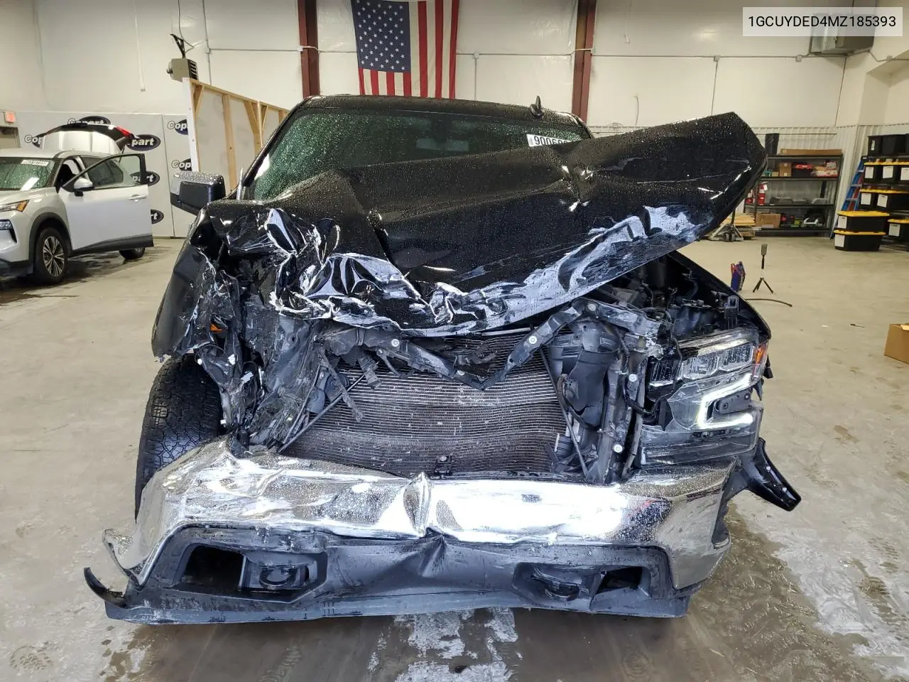 1GCUYDED4MZ185393 2021 Chevrolet Silverado K1500 Lt