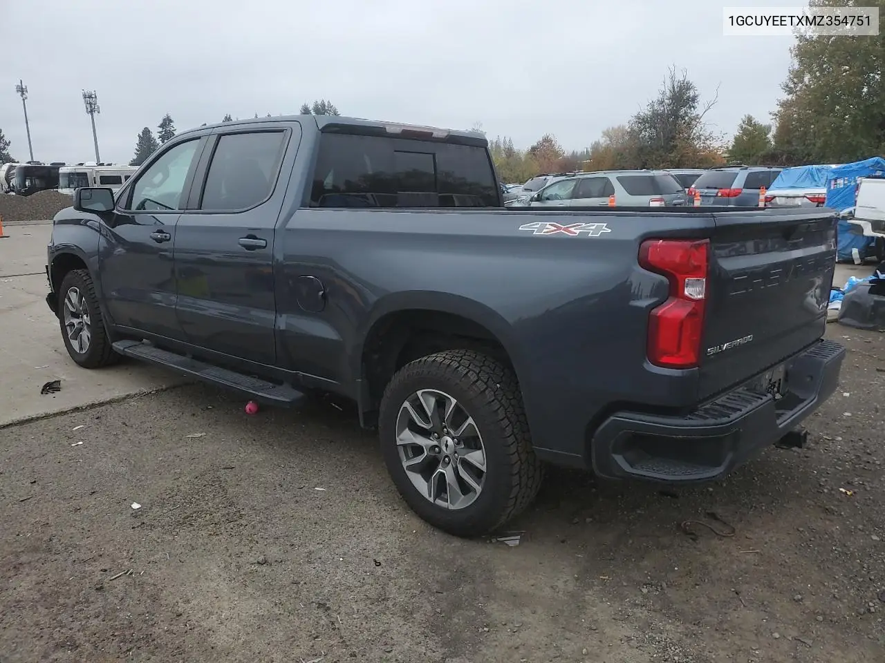 1GCUYEETXMZ354751 2021 Chevrolet Silverado K1500 Rst