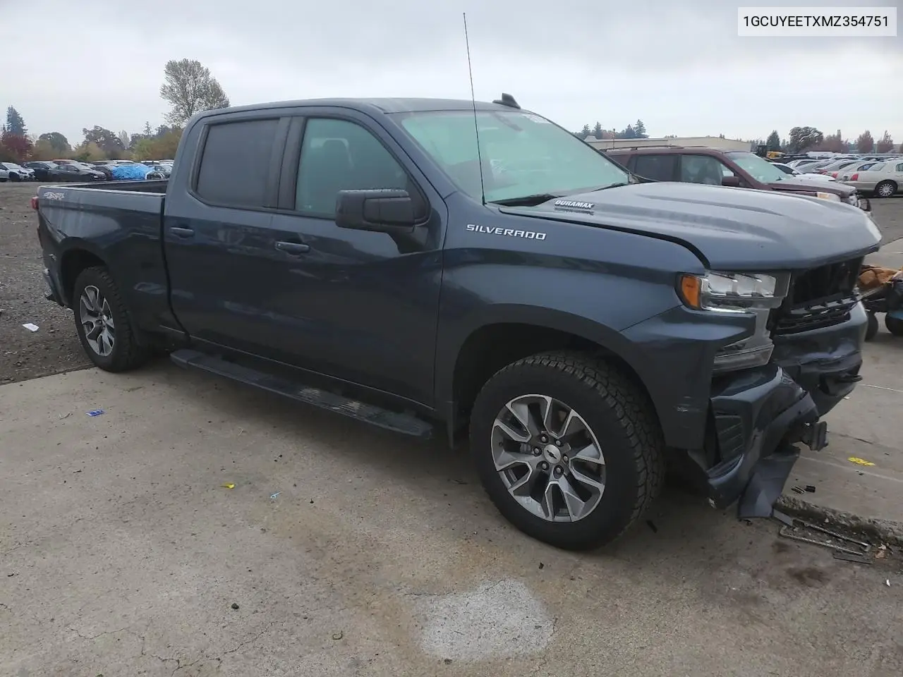 1GCUYEETXMZ354751 2021 Chevrolet Silverado K1500 Rst