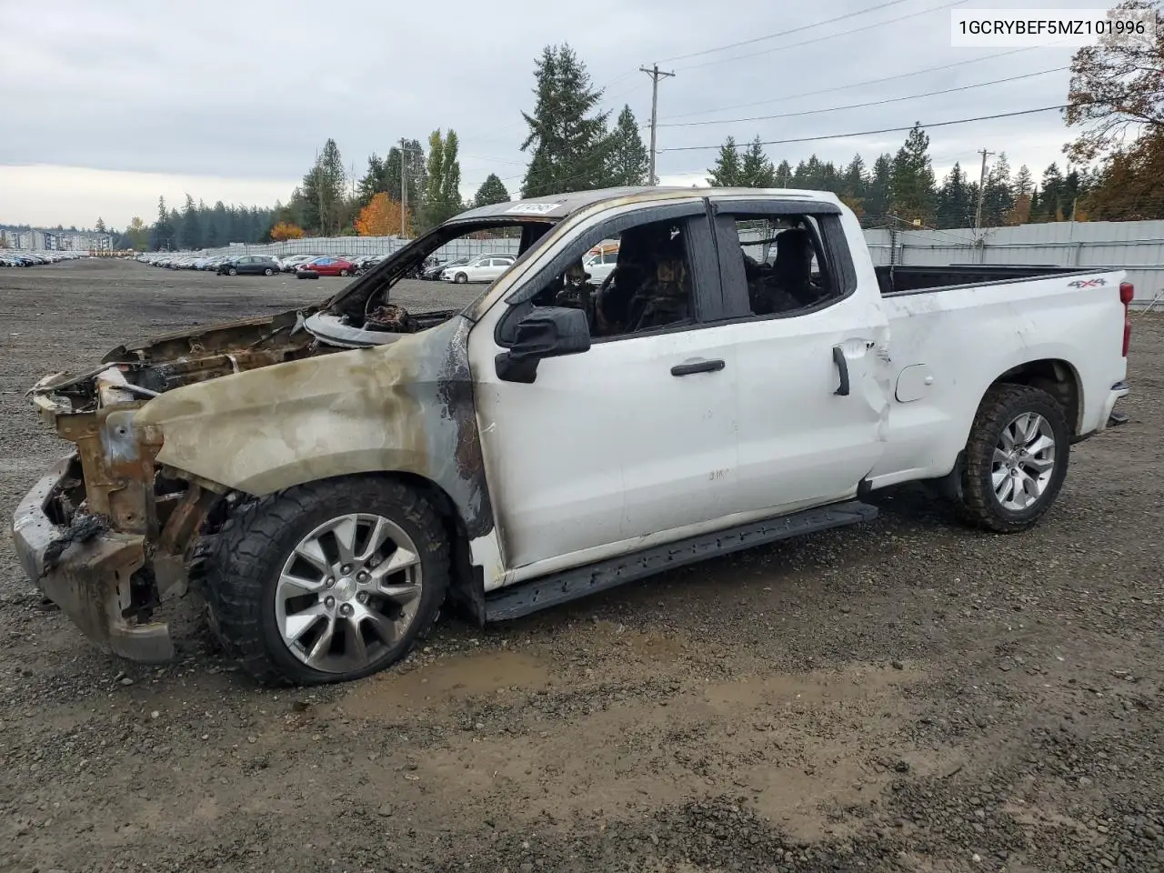 1GCRYBEF5MZ101996 2021 Chevrolet Silverado K1500 Custom