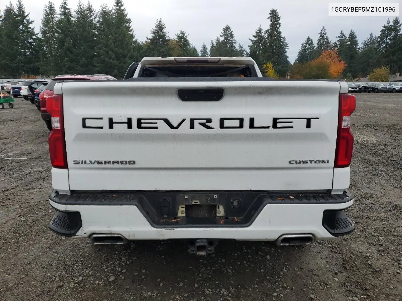 1GCRYBEF5MZ101996 2021 Chevrolet Silverado K1500 Custom