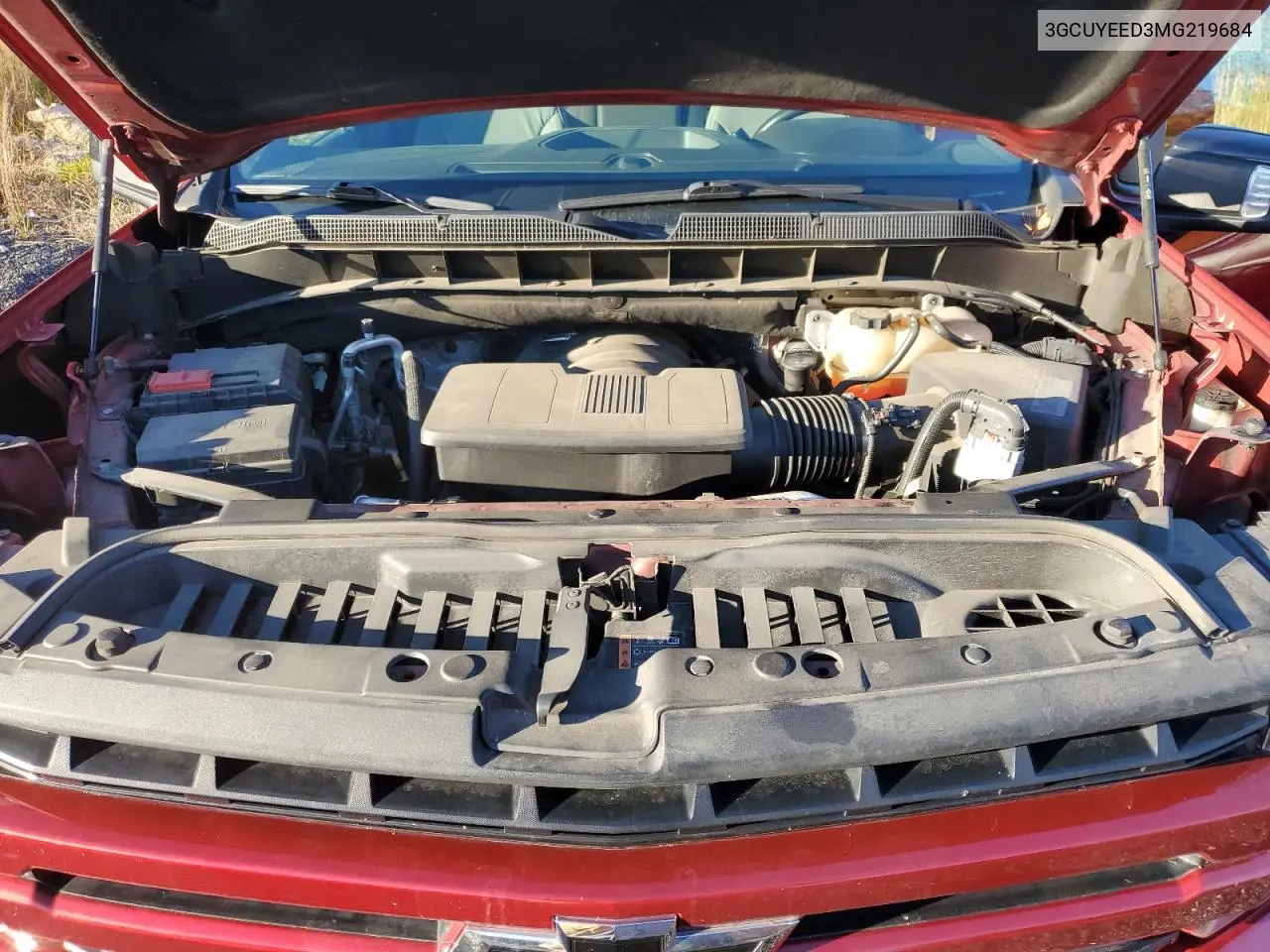 3GCUYEED3MG219684 2021 Chevrolet Silverado K1500 Rst