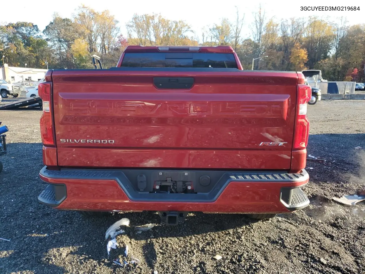 3GCUYEED3MG219684 2021 Chevrolet Silverado K1500 Rst