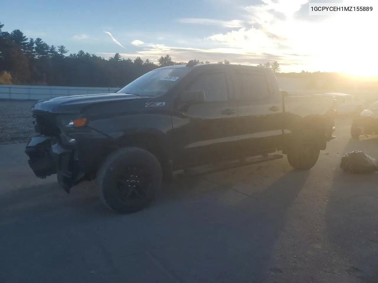 1GCPYCEH1MZ155889 2021 Chevrolet Silverado K1500 Trail Boss Custom