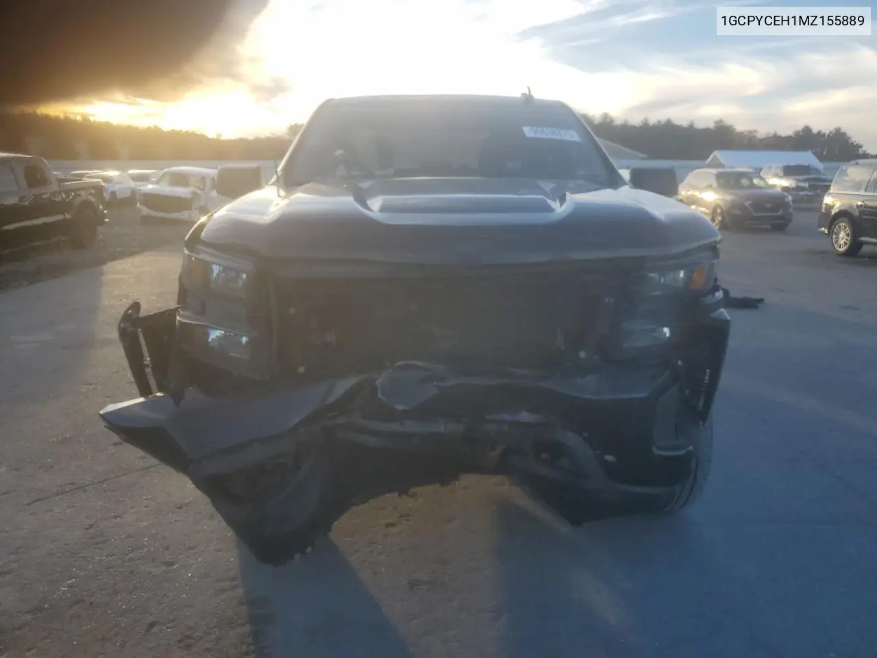 1GCPYCEH1MZ155889 2021 Chevrolet Silverado K1500 Trail Boss Custom