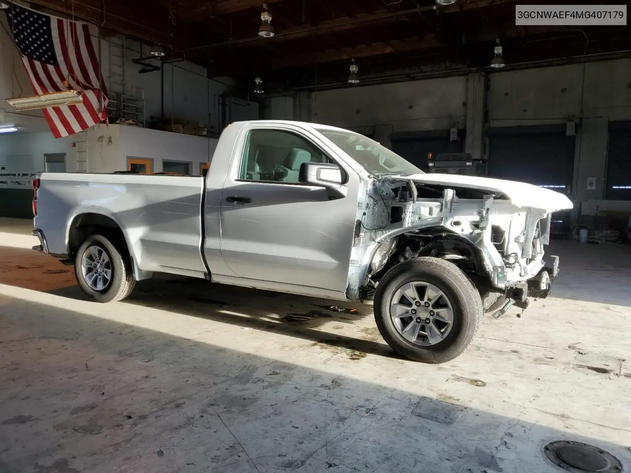 3GCNWAEF4MG407179 2021 Chevrolet Silverado C1500