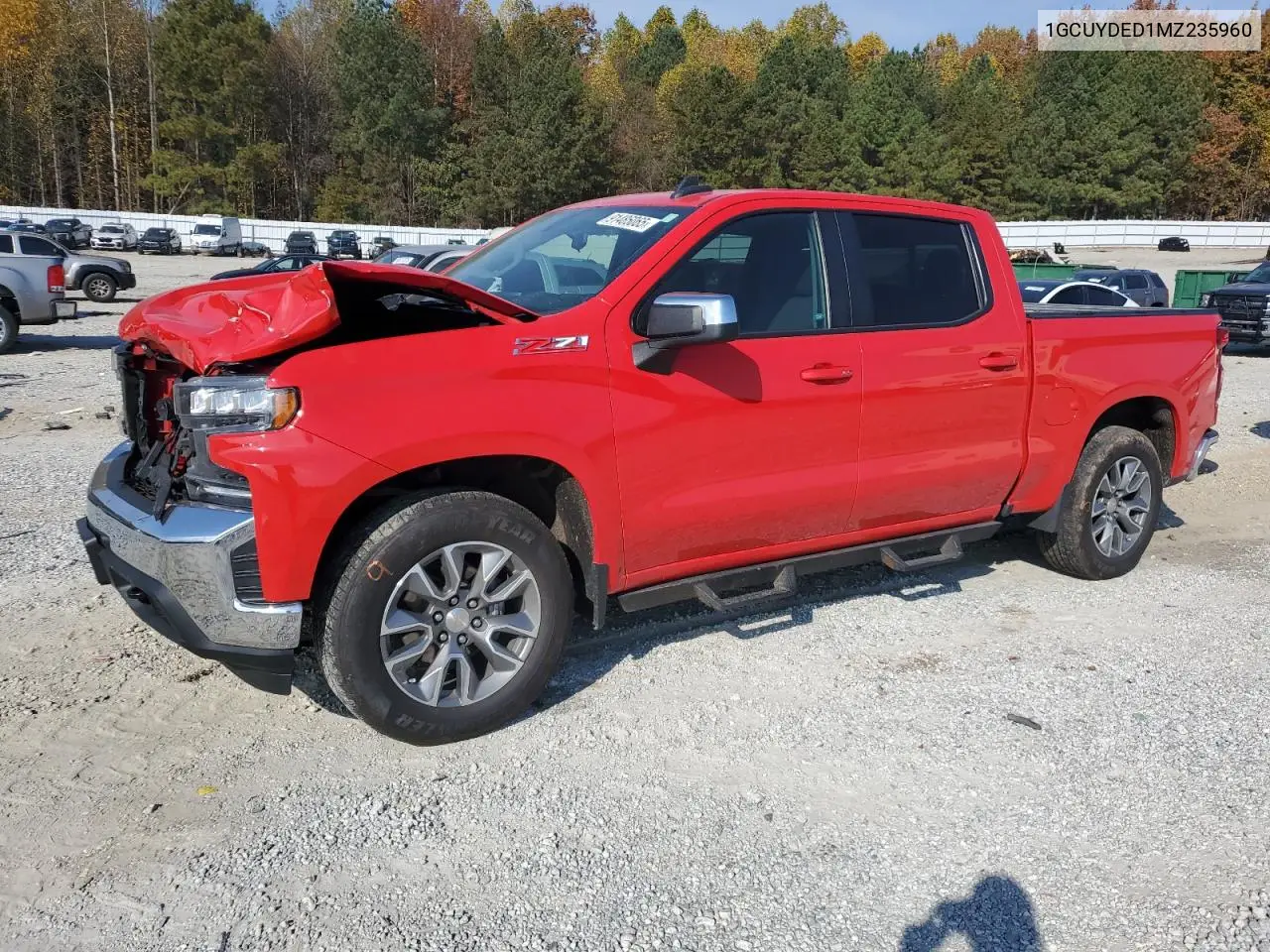 1GCUYDED1MZ235960 2021 Chevrolet Silverado K1500 Lt