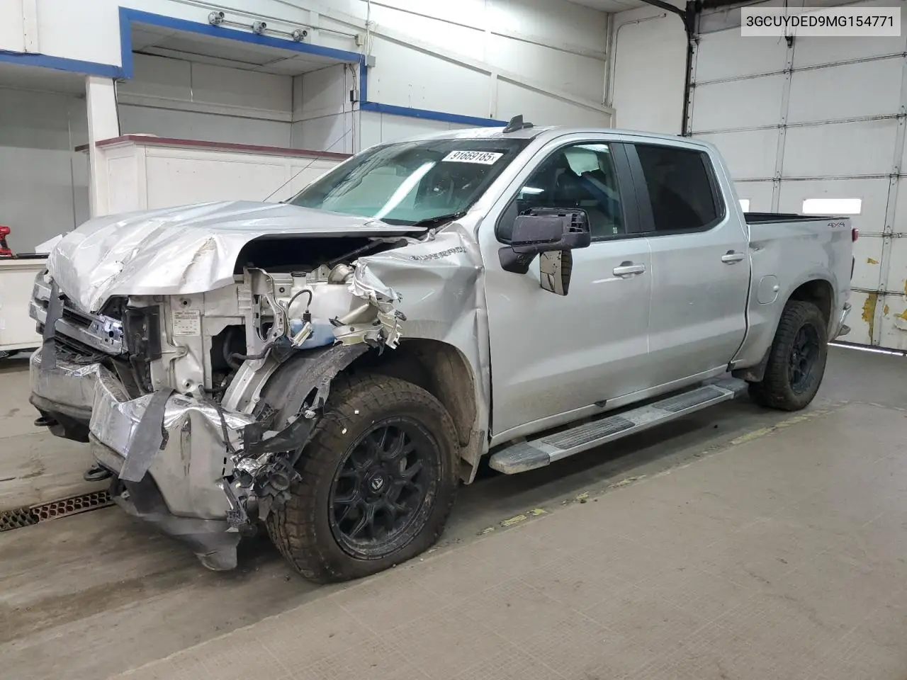 3GCUYDED9MG154771 2021 Chevrolet Silverado K1500 Lt