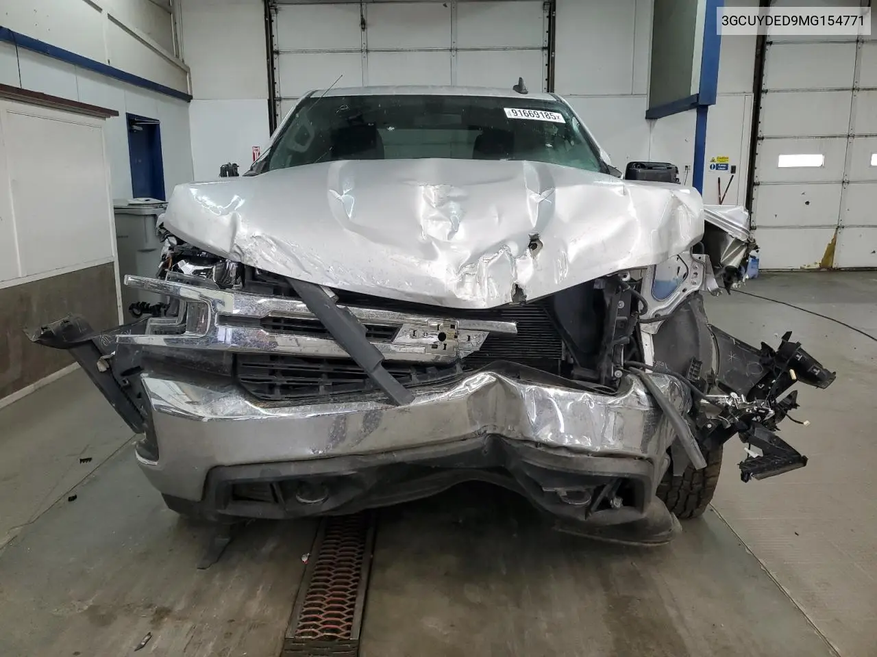 3GCUYDED9MG154771 2021 Chevrolet Silverado K1500 Lt