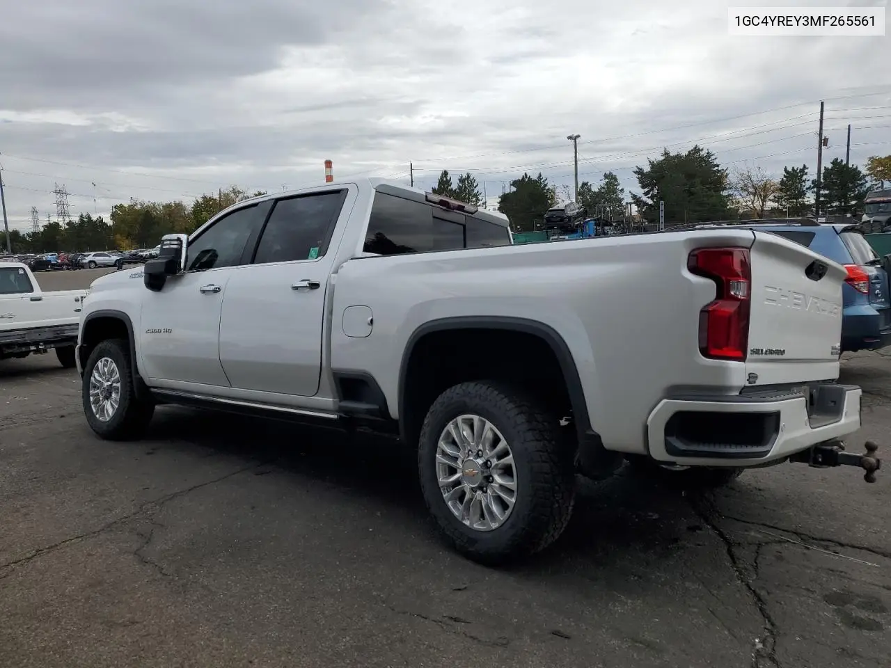 1GC4YREY3MF265561 2021 Chevrolet Silverado K2500 High Country
