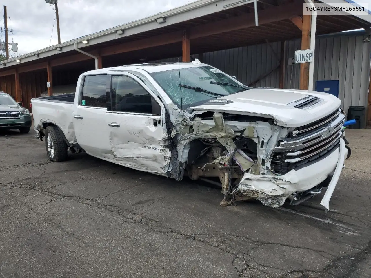1GC4YREY3MF265561 2021 Chevrolet Silverado K2500 High Country