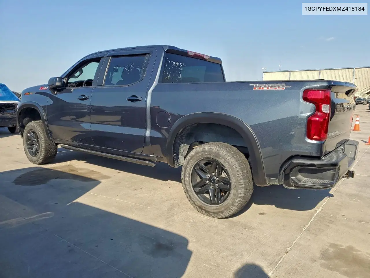 1GCPYFEDXMZ418184 2021 Chevrolet Silverado K1500 Lt Trail Boss