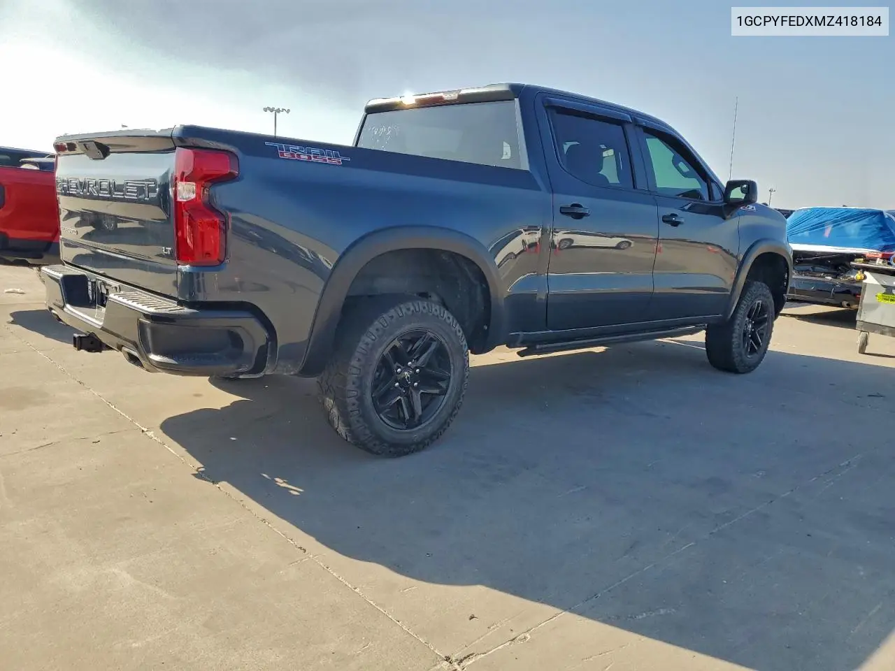 1GCPYFEDXMZ418184 2021 Chevrolet Silverado K1500 Lt Trail Boss