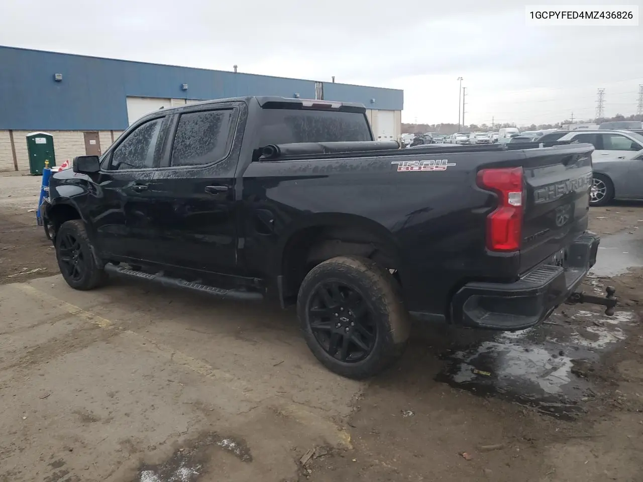 1GCPYFED4MZ436826 2021 Chevrolet Silverado K1500 Lt Trail Boss