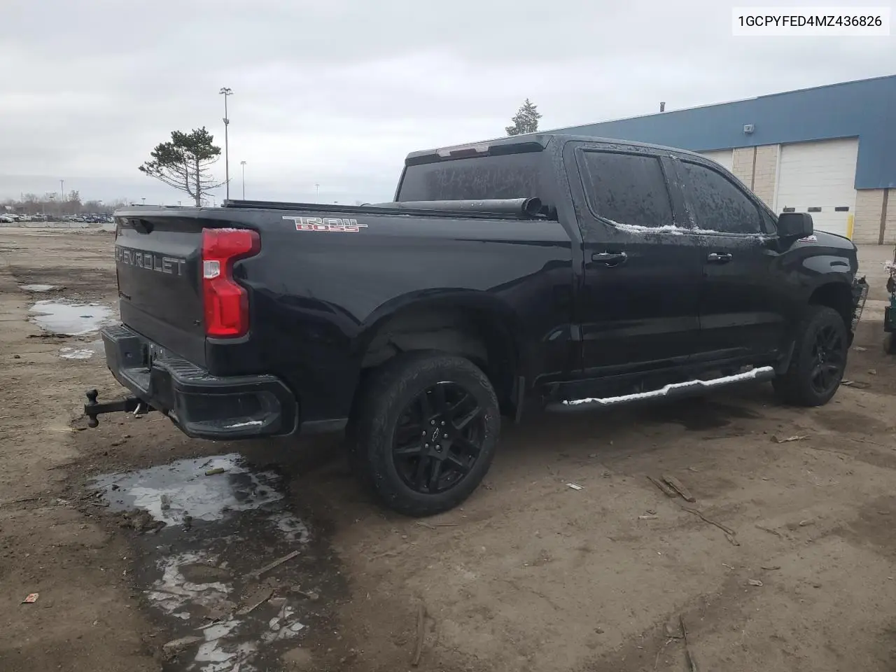 1GCPYFED4MZ436826 2021 Chevrolet Silverado K1500 Lt Trail Boss