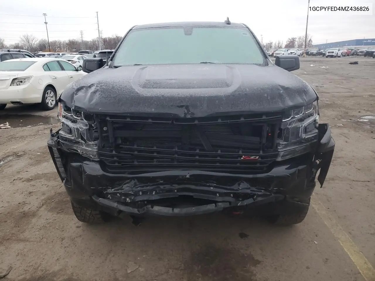 1GCPYFED4MZ436826 2021 Chevrolet Silverado K1500 Lt Trail Boss