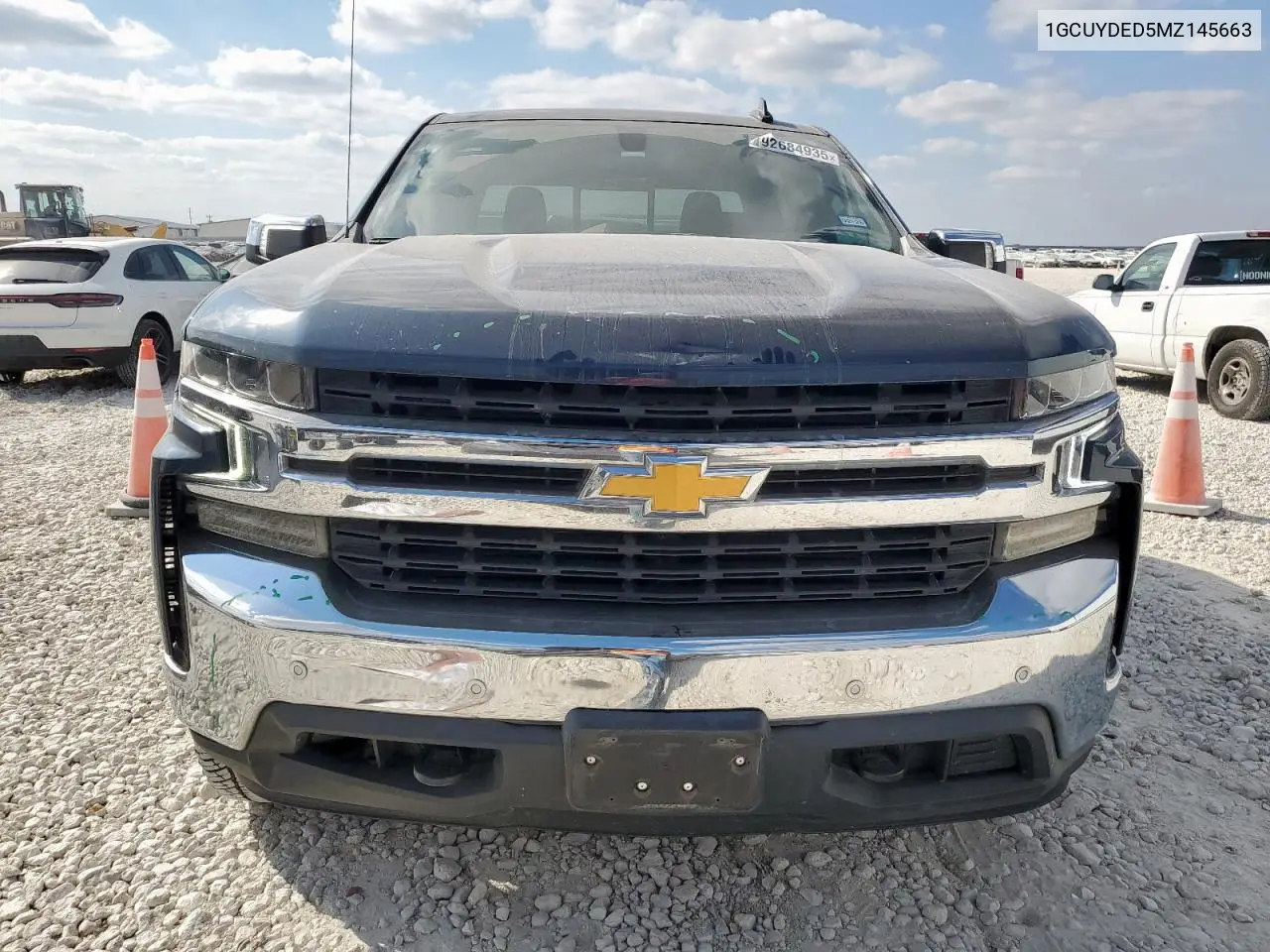 1GCUYDED5MZ145663 2021 Chevrolet Silverado K1500 Lt