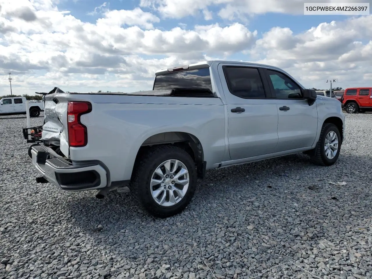 1GCPWBEK4MZ266397 2021 Chevrolet Silverado C1500 Custom