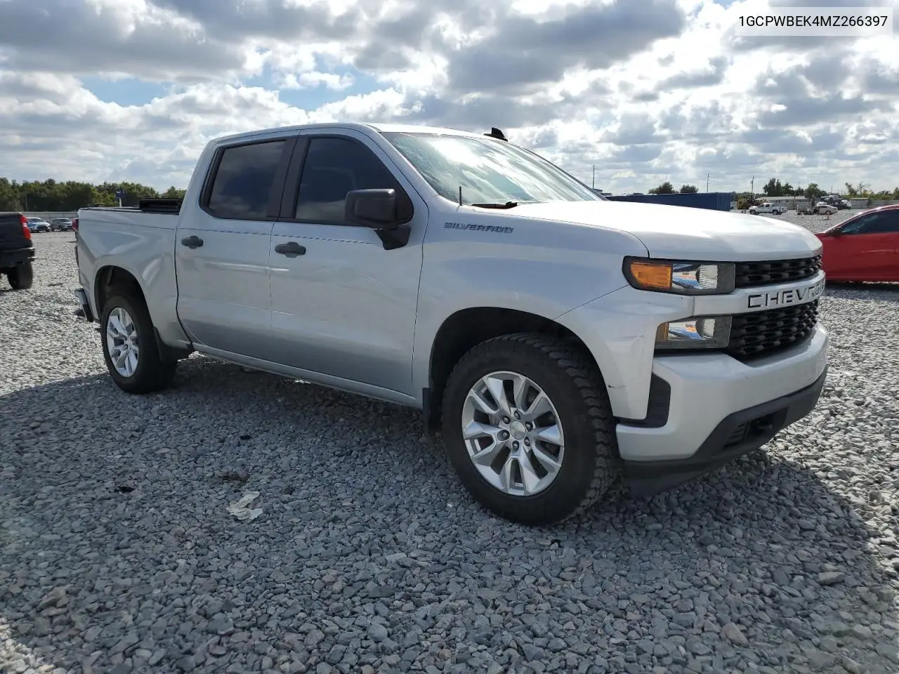 1GCPWBEK4MZ266397 2021 Chevrolet Silverado C1500 Custom