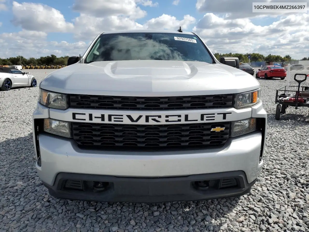 1GCPWBEK4MZ266397 2021 Chevrolet Silverado C1500 Custom