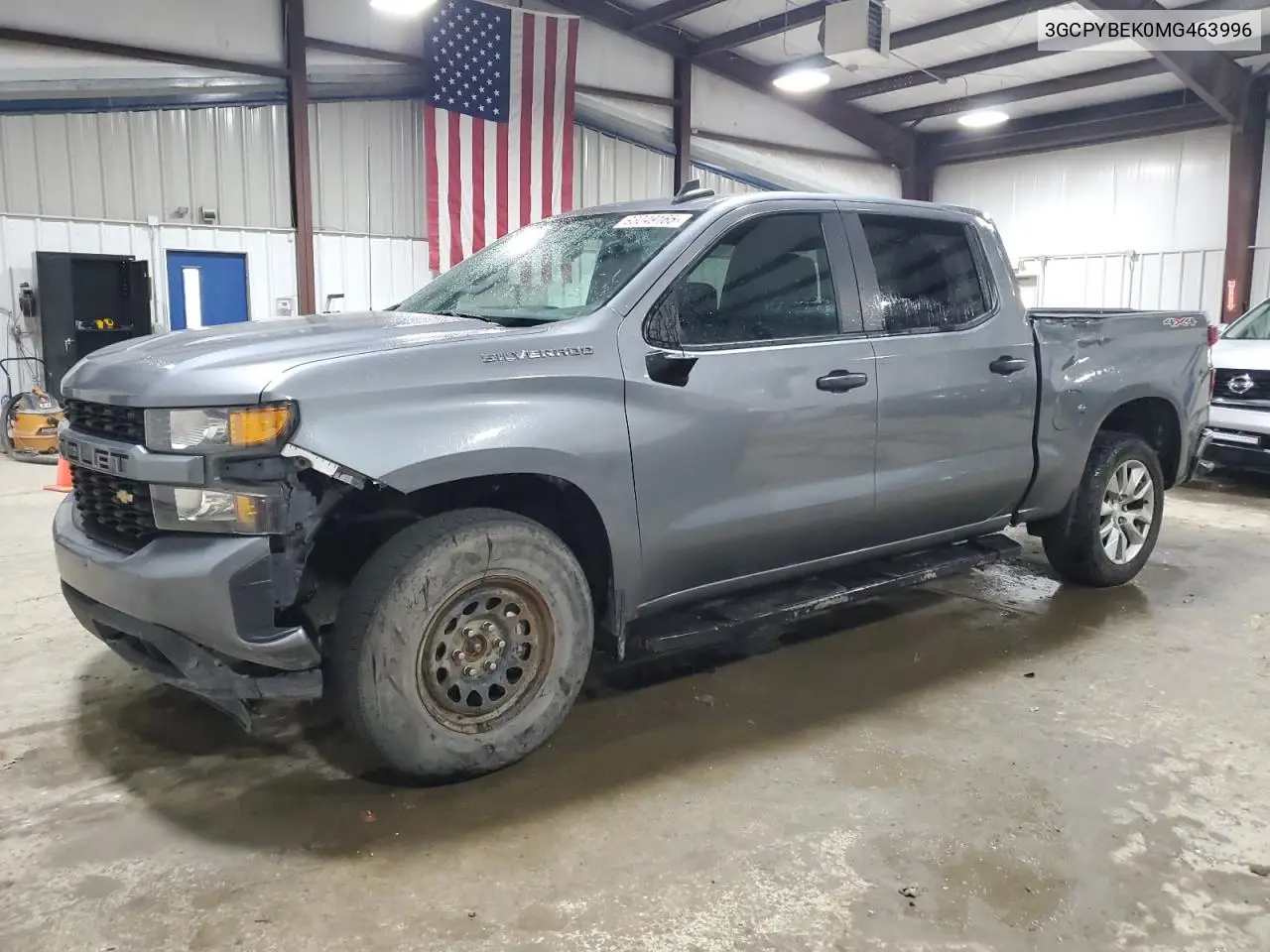 3GCPYBEK0MG463996 2021 Chevrolet Silverado K1500 Custom