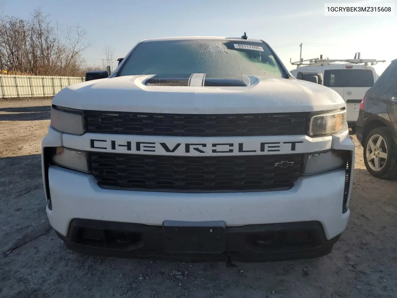 1GCRYBEK3MZ315608 2021 Chevrolet Silverado K1500 Custom