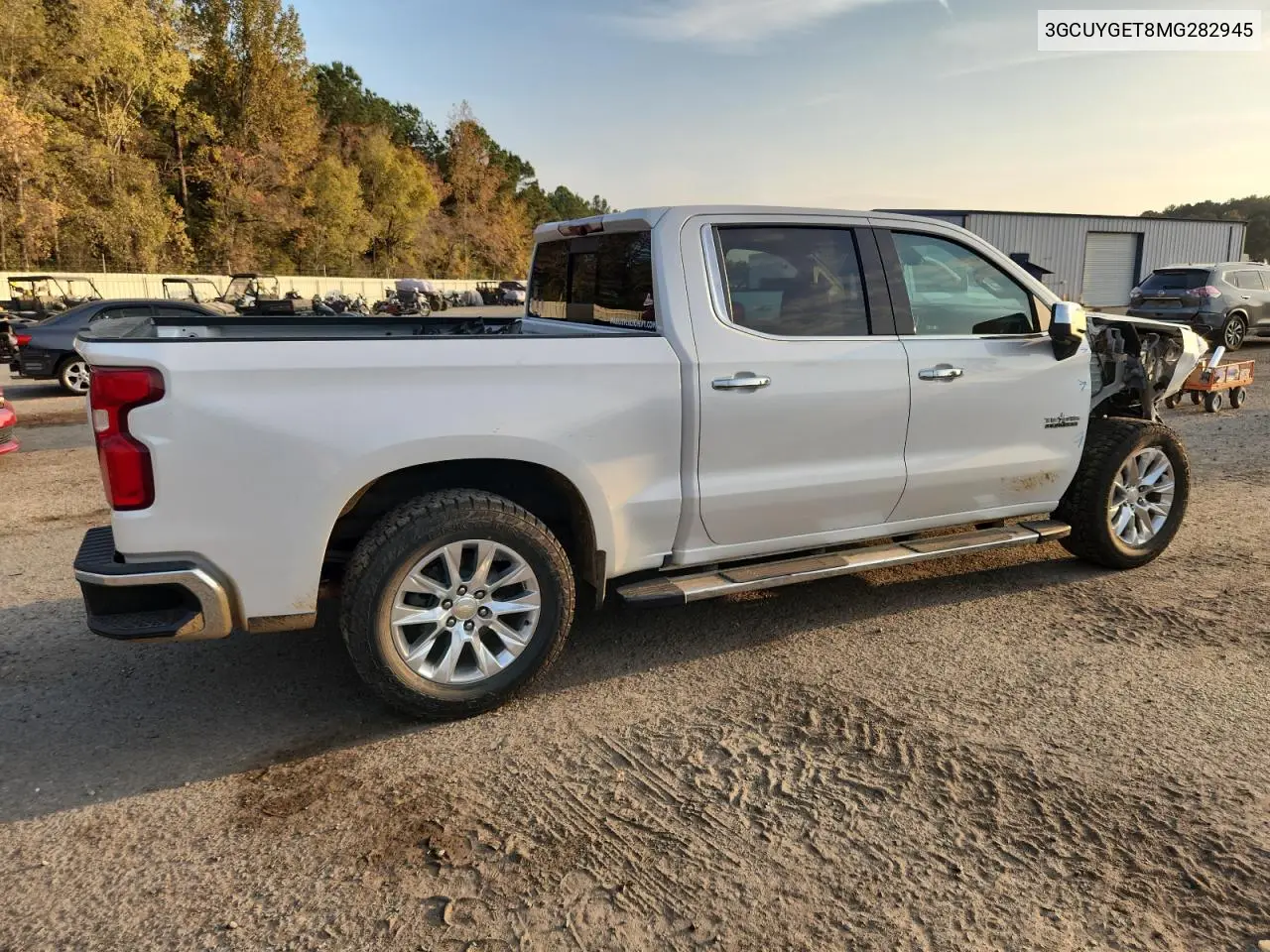 3GCUYGET8MG282945 2021 Chevrolet Silverado K1500 Ltz