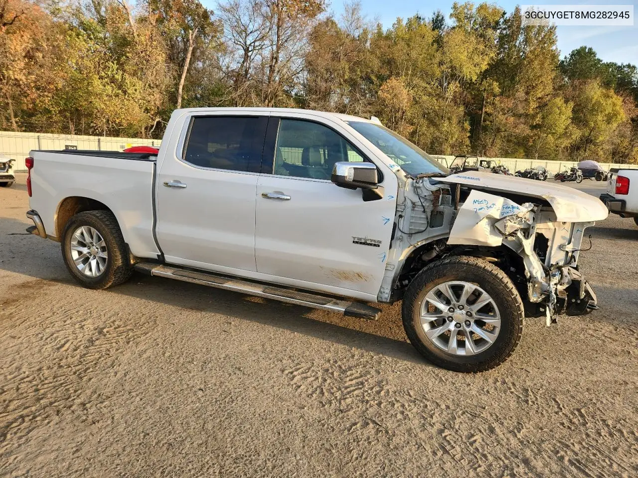 3GCUYGET8MG282945 2021 Chevrolet Silverado K1500 Ltz