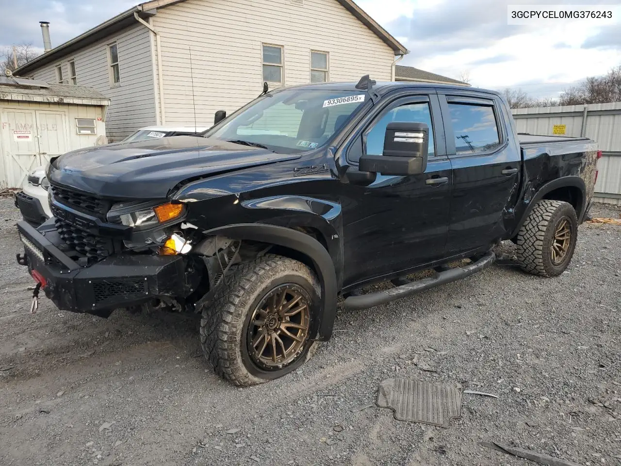 3GCPYCEL0MG376243 2021 Chevrolet Silverado K1500 Trail Boss Custom