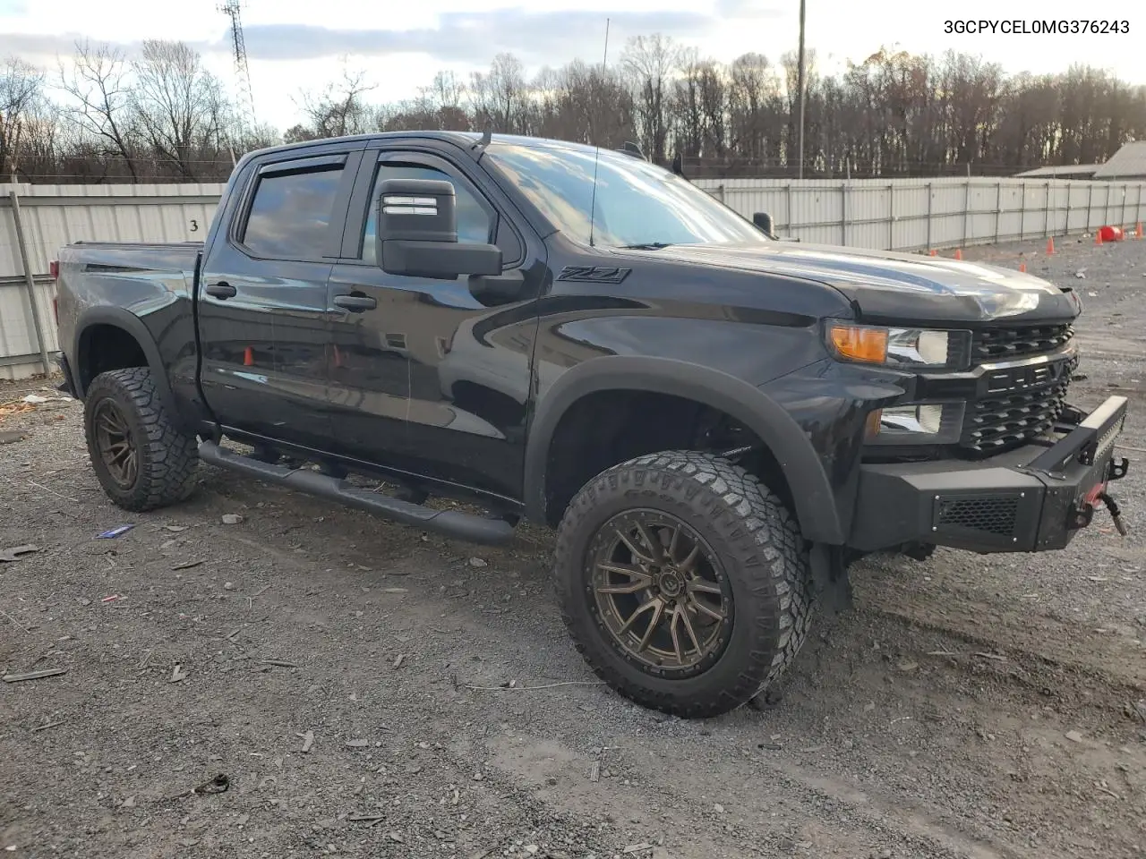 3GCPYCEL0MG376243 2021 Chevrolet Silverado K1500 Trail Boss Custom