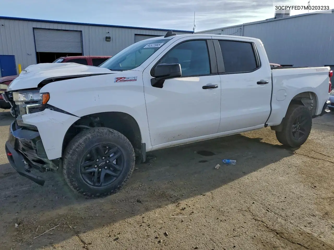 3GCPYFED7MG203233 2021 Chevrolet Silverado K1500 Lt Trail Boss