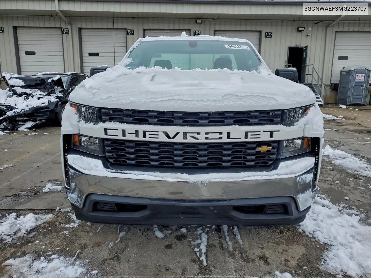 3GCNWAEF3MG223707 2021 Chevrolet Silverado C1500
