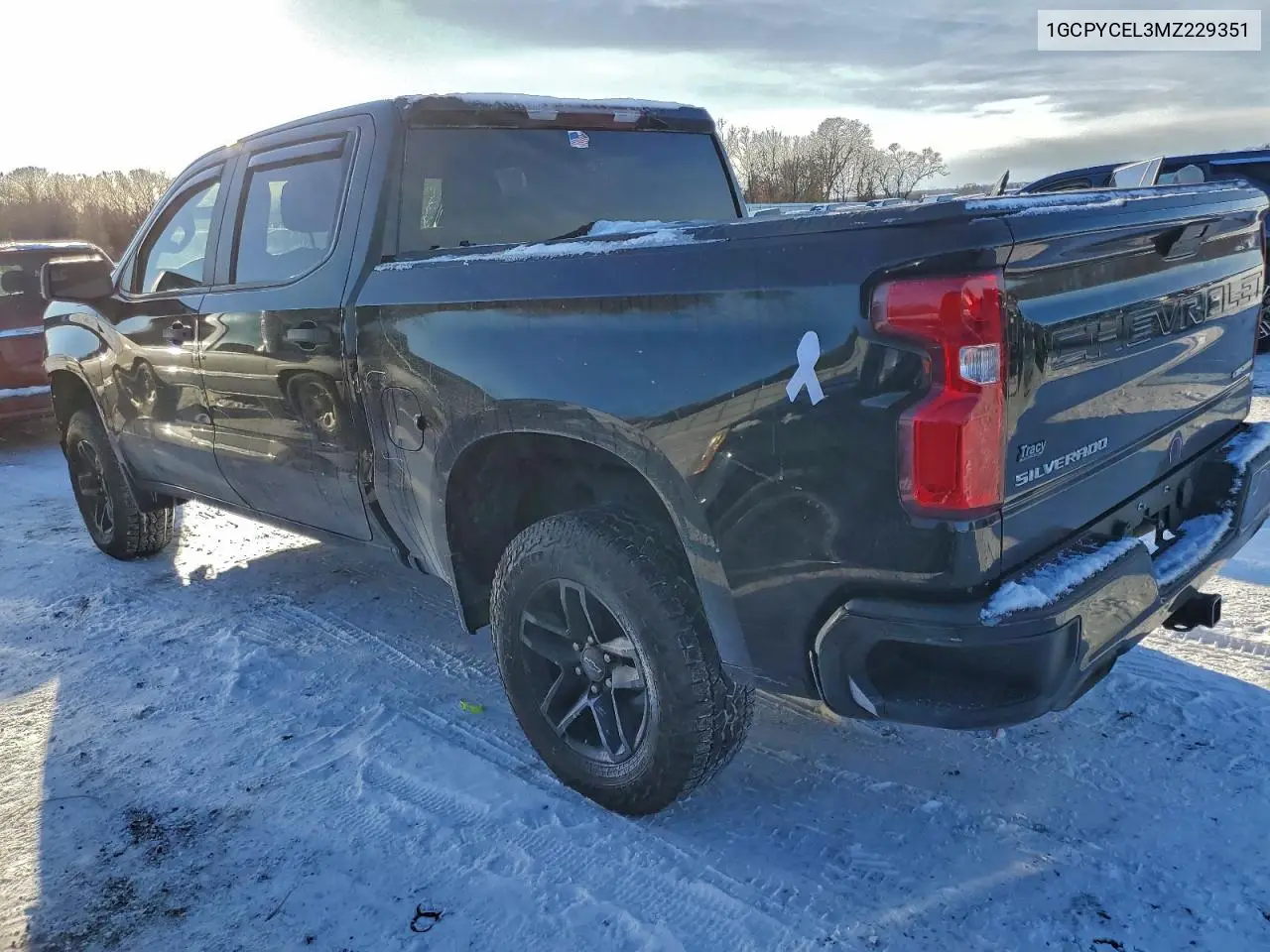 1GCPYCEL3MZ229351 2021 Chevrolet Silverado K1500 Trail Boss Custom
