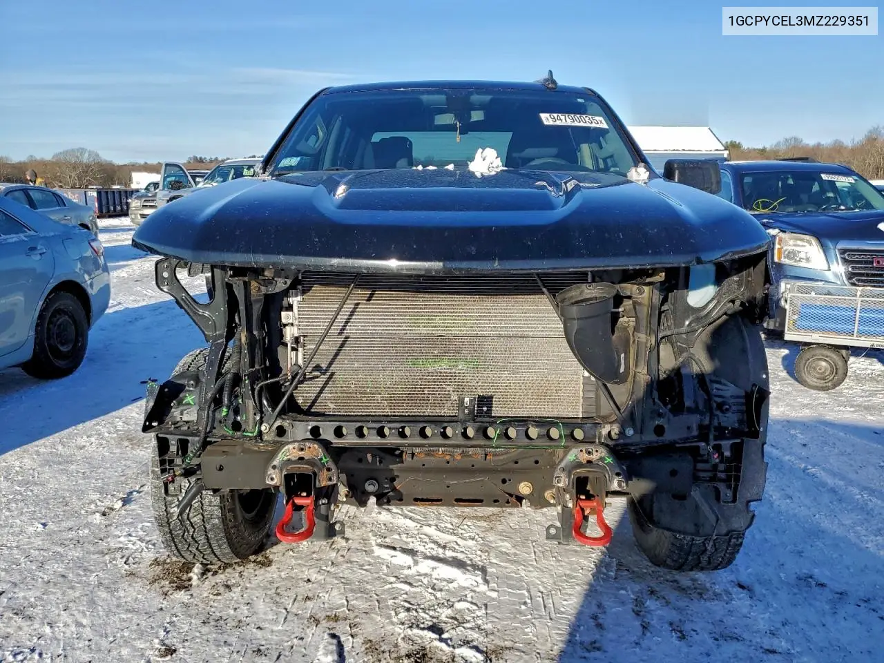 1GCPYCEL3MZ229351 2021 Chevrolet Silverado K1500 Trail Boss Custom