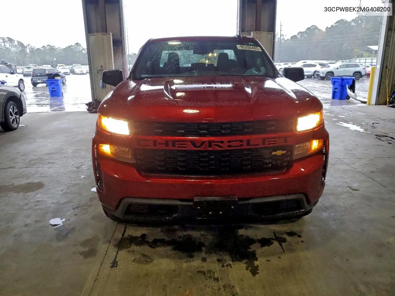 3GCPWBEK2MG408200 2021 Chevrolet Silverado C1500 Custom