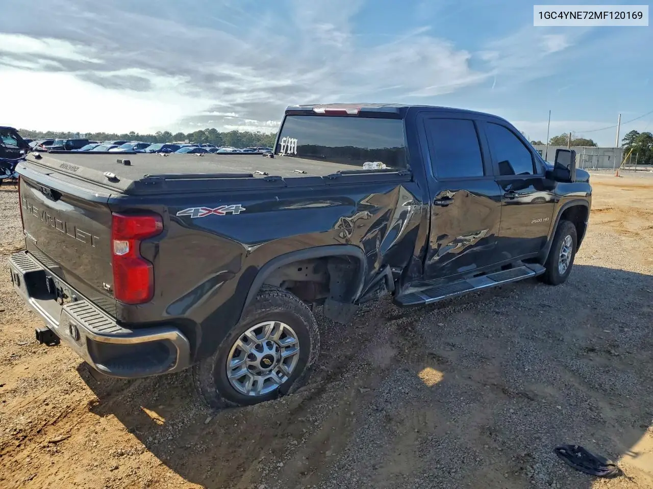 1GC4YNE72MF120169 2021 Chevrolet Silverado K2500 Heavy Duty Lt