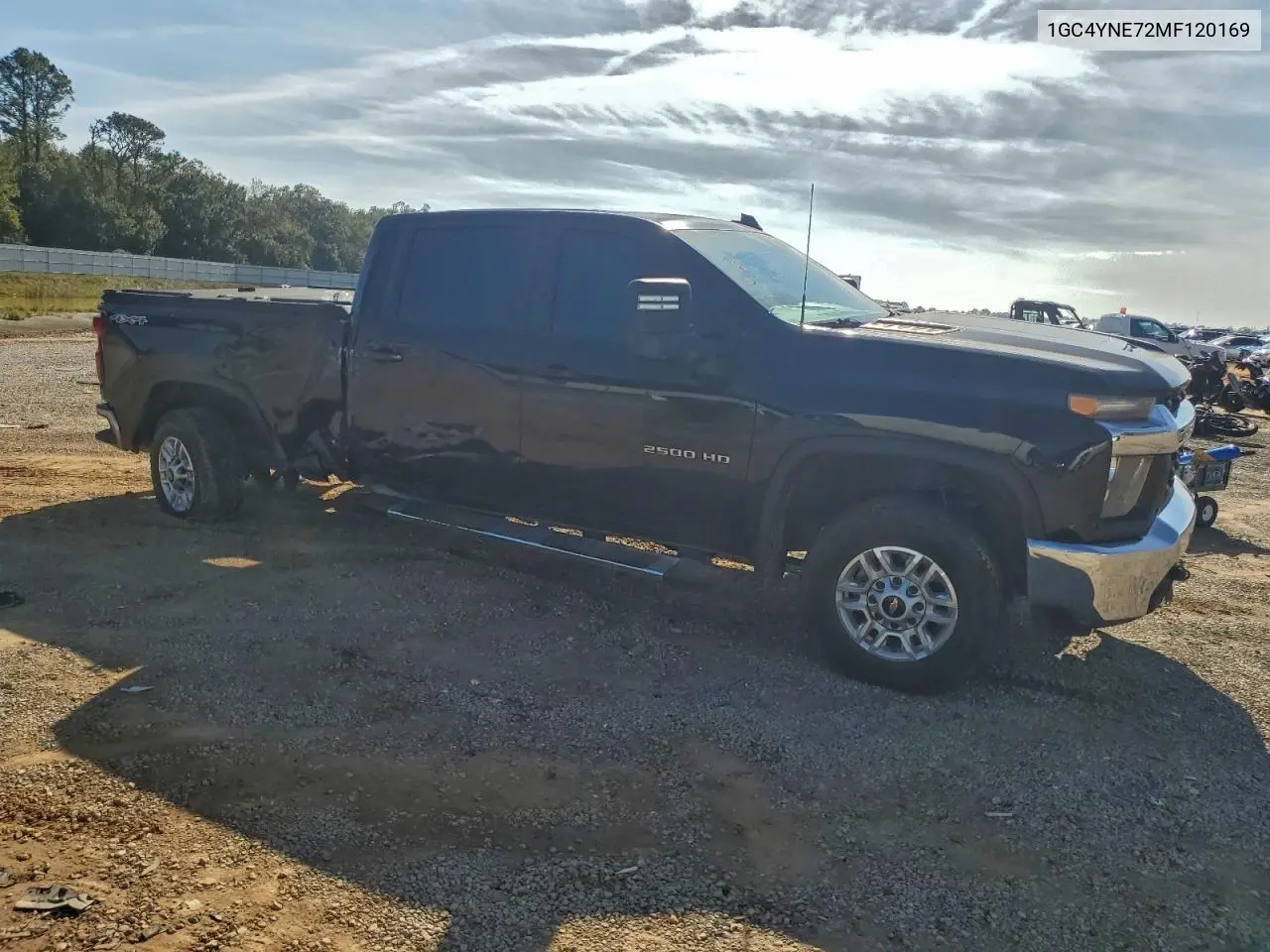 1GC4YNE72MF120169 2021 Chevrolet Silverado K2500 Heavy Duty Lt