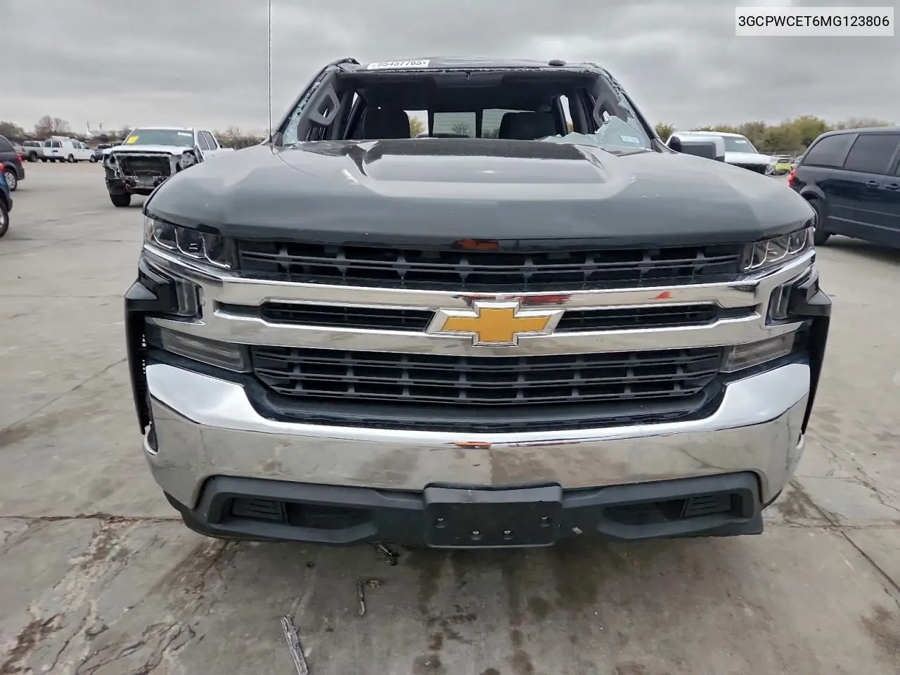 3GCPWCET6MG123806 2021 Chevrolet Silverado C1500 Lt