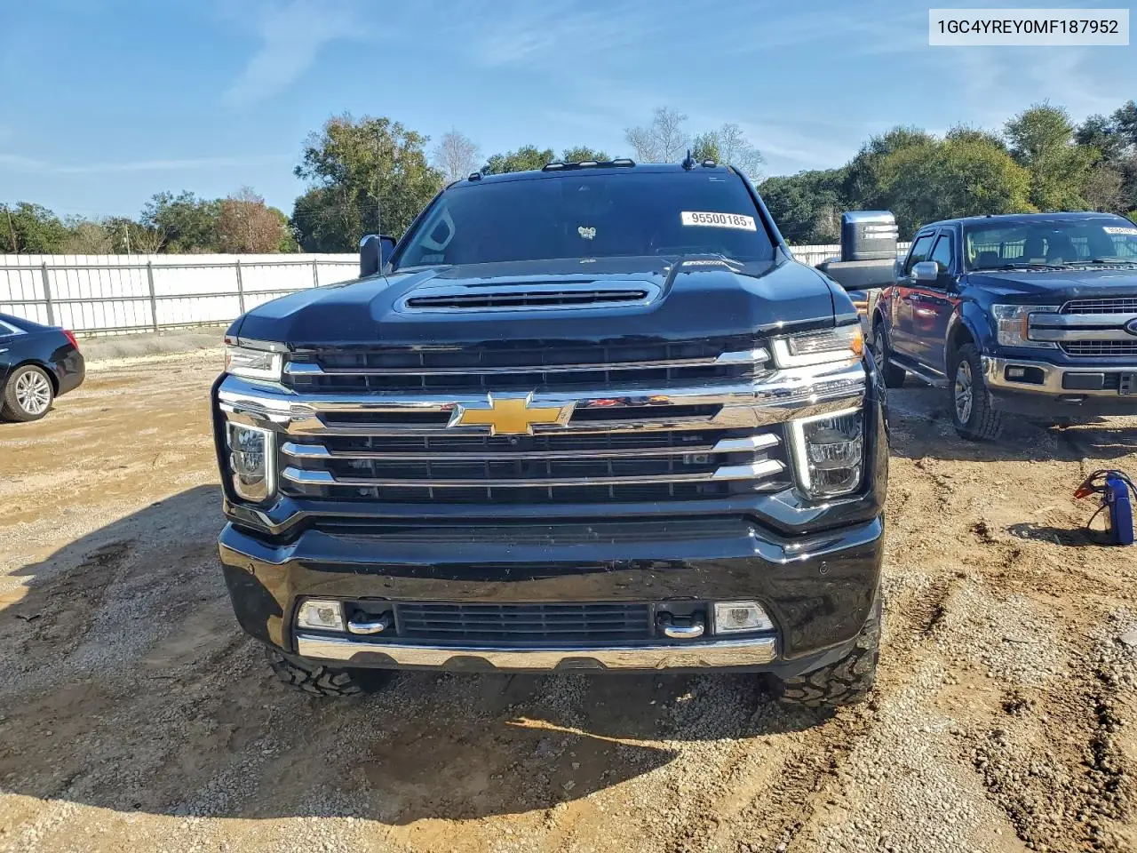 1GC4YREY0MF187952 2021 Chevrolet Silverado K2500 High Country