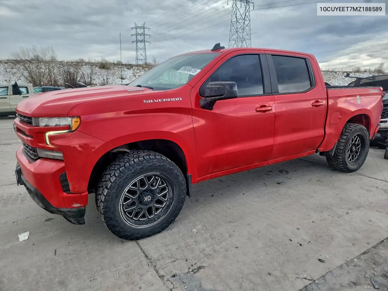 1GCUYEET7MZ188589 2021 Chevrolet Silverado K1500 Rst