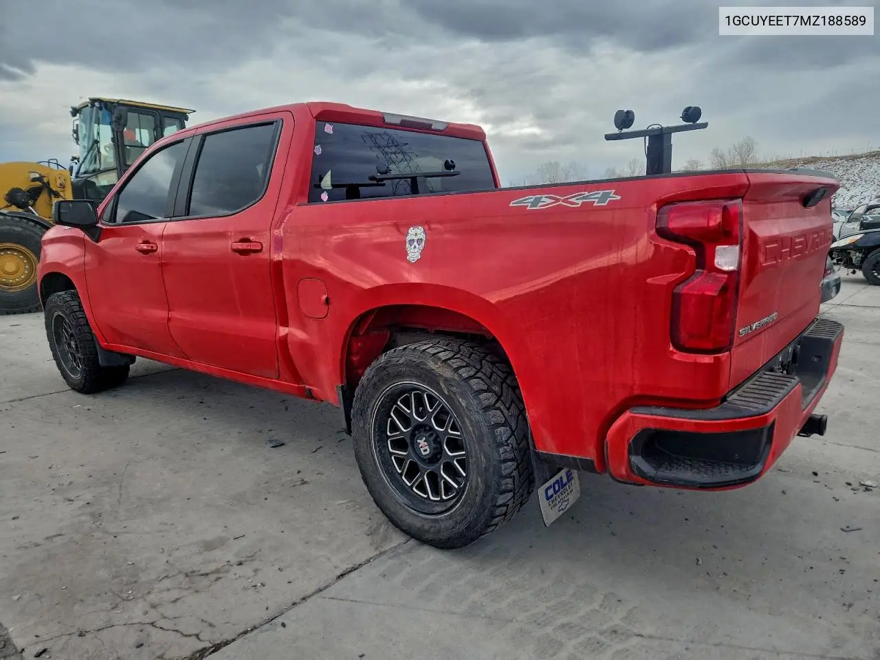 1GCUYEET7MZ188589 2021 Chevrolet Silverado K1500 Rst