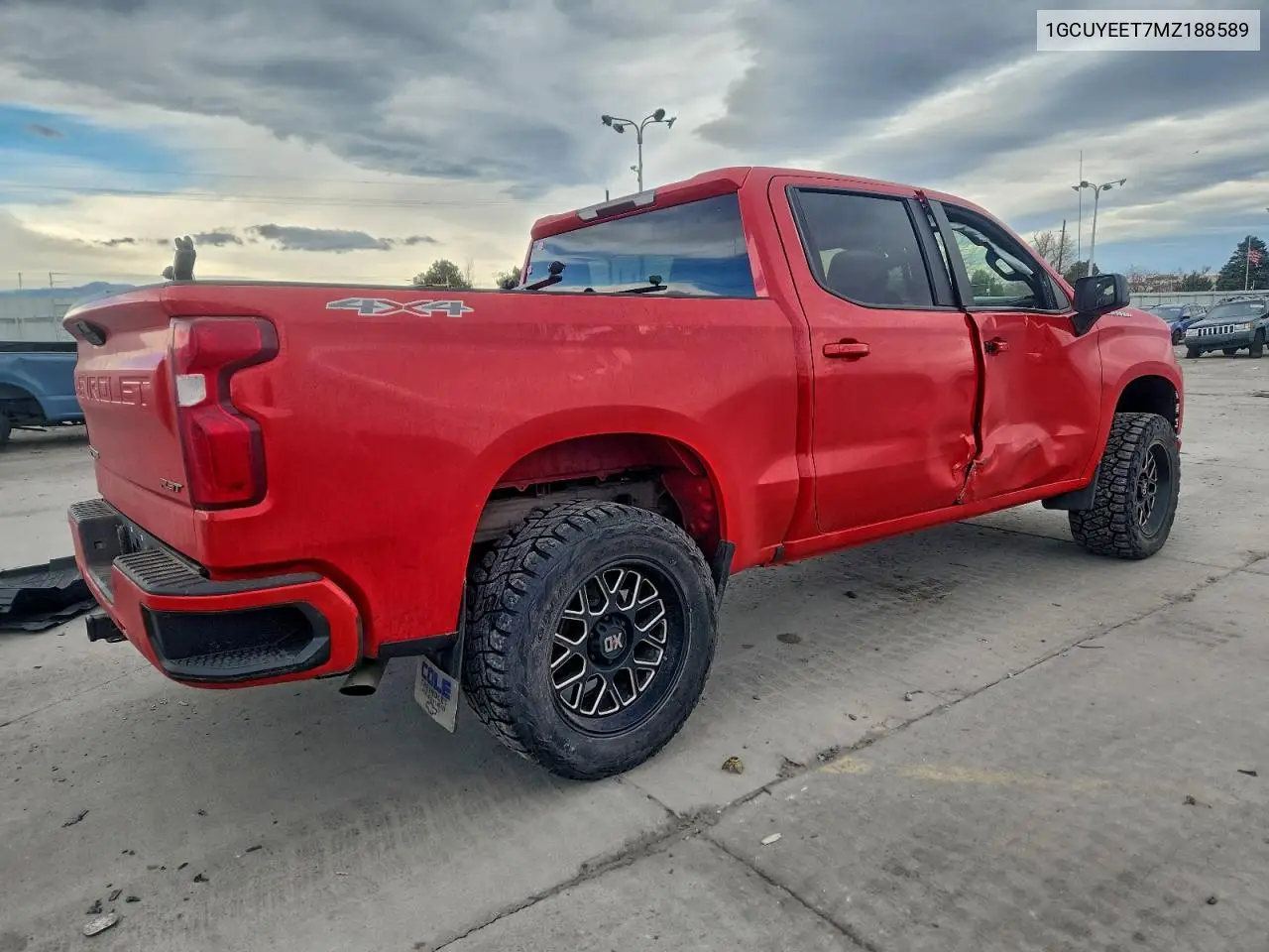 1GCUYEET7MZ188589 2021 Chevrolet Silverado K1500 Rst