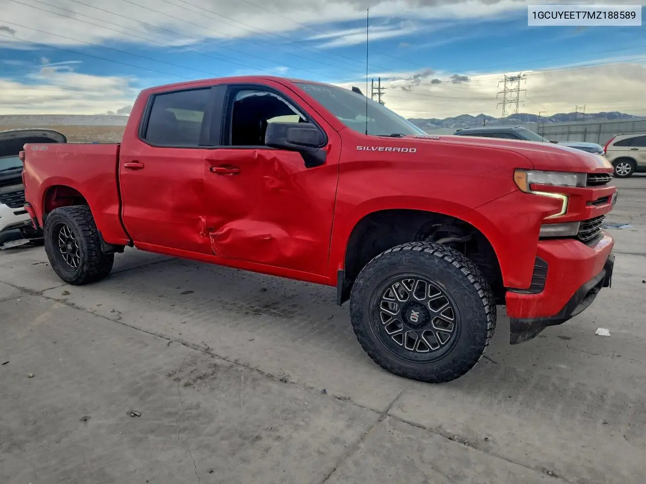 1GCUYEET7MZ188589 2021 Chevrolet Silverado K1500 Rst